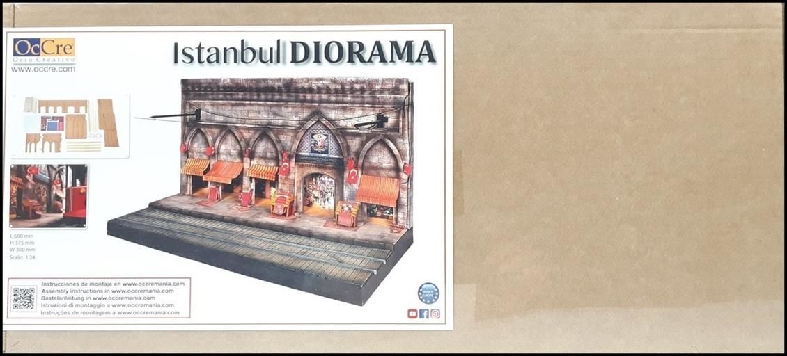Occre 53010D 1/24 Ölçek, Istanbul Dioraması Ahşap Model Kiti