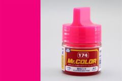 Gunze C174 10 ml. Fluorescent Pink, Mr.Color Serisi Maket Boyası