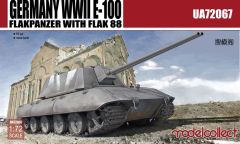 UA72067 1/72 Germany WWII E-100 Flakpanzer with FL