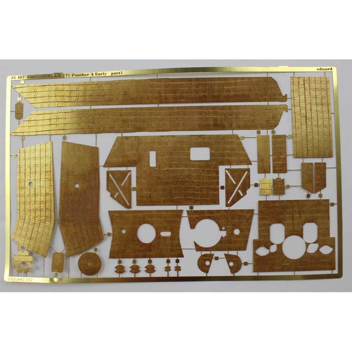 EDUARD 35487 1/35 Zimmerit Panther Ausf.A early FO