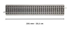 PIKO A-Track w. Roadbed G231 PU6