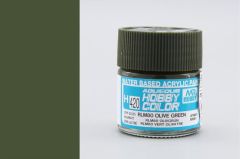 Gunze H420 10 ml. RLM80 Olive Green, Aqueous Serisi Maket Boyası