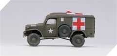 Academy 13403 1/72 Amerikan Ambulans ve Çekici Demonte Plastik Maket Seti
