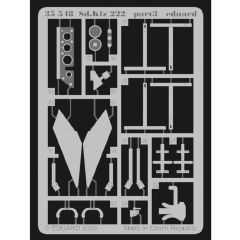 EDUARD 35548 1/35 Sd.Kfz.222 FOR TAMIYA Maket Deta