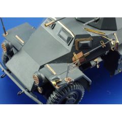 EDUARD 35548 1/35 Sd.Kfz.222 FOR TAMIYA Maket Deta