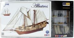 Occre 12500 1/100 Ölçek,  Albatros Yelkenli Tekne Ahşap Model Kiti