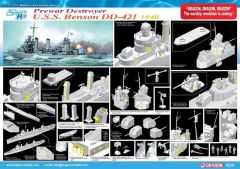 1034 1/350 USS BENSON DD-421 1940