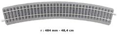 PIKO A-Track w. roadbes R3 PU6