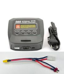 SKYRC S65 65W 6A AC Balance Charger Discharger for 2-4S Lipo Battery charger