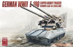 UA72097 1/72 German WWII E-100 super heavy panzer