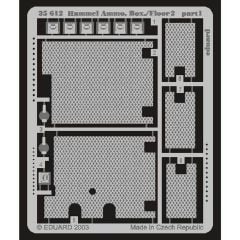 EDUARD 35612 1/35 Hummel Ammo. Box/Floor 2 Maket D