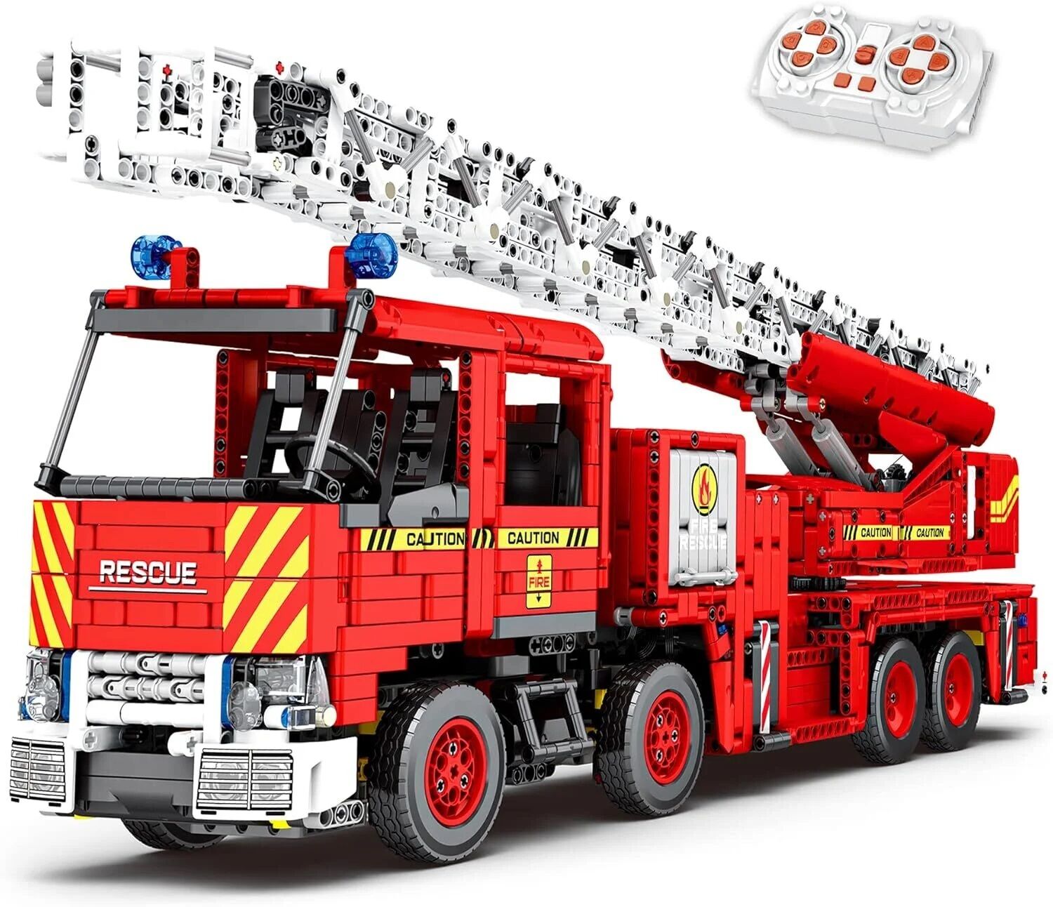 RC Mechanical Fire Engine Puzzle Model