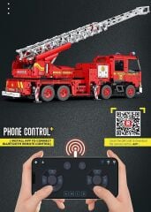 RC Mechanical Fire Engine Puzzle Model