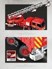 RC Mechanical Fire Engine Puzzle Model