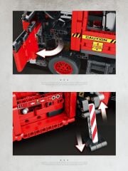 RC Mechanical Fire Engine Puzzle Model