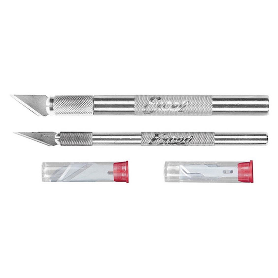 19062 BASIC KNIFE SET 2 KNIVES 10 BLADES