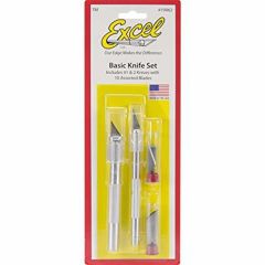 19062 BASIC KNIFE SET 2 KNIVES 10 BLADES