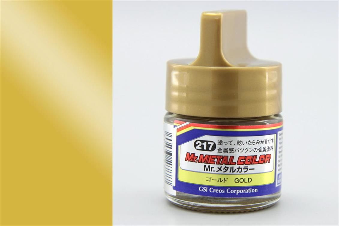 Gunze MC217 10 ml. Gold, Metal Colors Serisi Maket Boyası