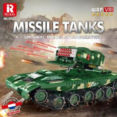 RC Canon Missle Battle Tank Puzzle Model