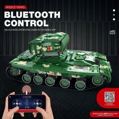 RC Canon Missle Battle Tank Puzzle Model