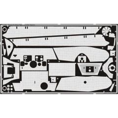 EDUARD 35683 1/35 Zimmerit King Tiger Porsche FOR