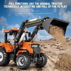 RC Loader Traktör Puzzle Model