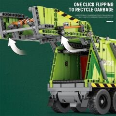 RC Çöp Kamyonu Compressed Garbage Truck Puzzle Model