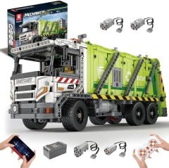 RC Çöp Kamyonu Compressed Garbage Truck Puzzle Model