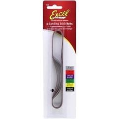 55683 5 400 GRIT BELTS YELLOW