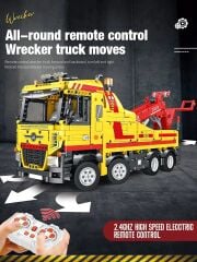 RC Wrecker Kurtarma Aracı Puzzle Model