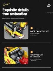 RC Wrecker Kurtarma Aracı Puzzle Model