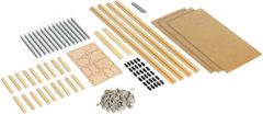 Occre 55103 1/32 Ölçek, Lokomotif ve Wagonlar için Demiryolu Zemini Ahşap Model Kiti