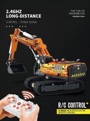 RC Mechanical Excavator Puzzle Model
