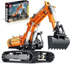 RC Mechanical Excavator Puzzle Model