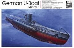 AFV Club SE73502 1/350 German U-Boat Type VII/B Denizaltı Demonte Plastik Maketi