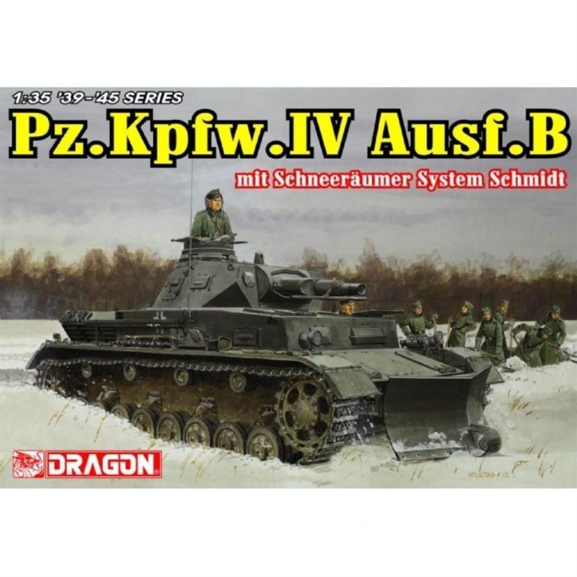 Dragon 6764 1/35 Pz.Kpwf.IV Ausf.B Tank Maketi