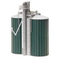Faller 120260 1/87 İkili Silo Demonte Plastik Maketi