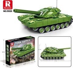 RC Canon Battle Tank Puzzle Model