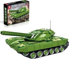 RC Canon Battle Tank Puzzle Model