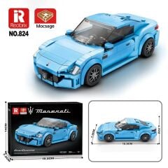 1:24 GranTurismo Maserati Puzzle Maket Blue