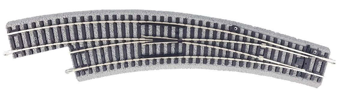 PIKO A-track w roadbed, Left Curved Switch BWL R3