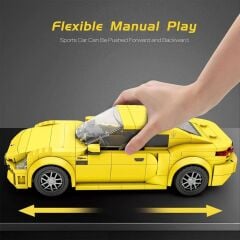 1:24 GranTurismo Maserati Puzzle Maket Yellow