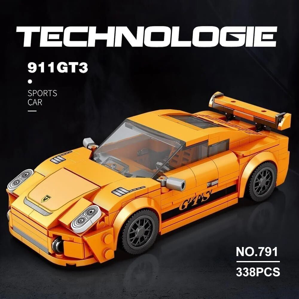 Sports Car Porsche 911 GT3 1/24 Puzzle Maket