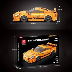 Sports Car Porsche 911 GT3 1/24 Puzzle Maket