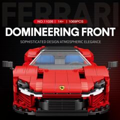 1/16 Ferrari Daytona SP3 Puzzle Maket
