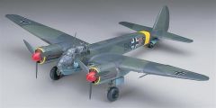 Hasegawa E25 00555 1/72 Ölçek Junkers JU88A-4 Savaş Uçağı Plastik Model Kiti
