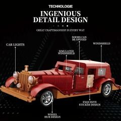 1/12 Classic Car Rolls-Royce Puzzle Maket