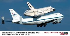 Hasegawa 10680 1/200 Ölçek Uzay Mekiği Orbiter ve Boeing 747 Yolcu Uçağı Demonte Maket Seti