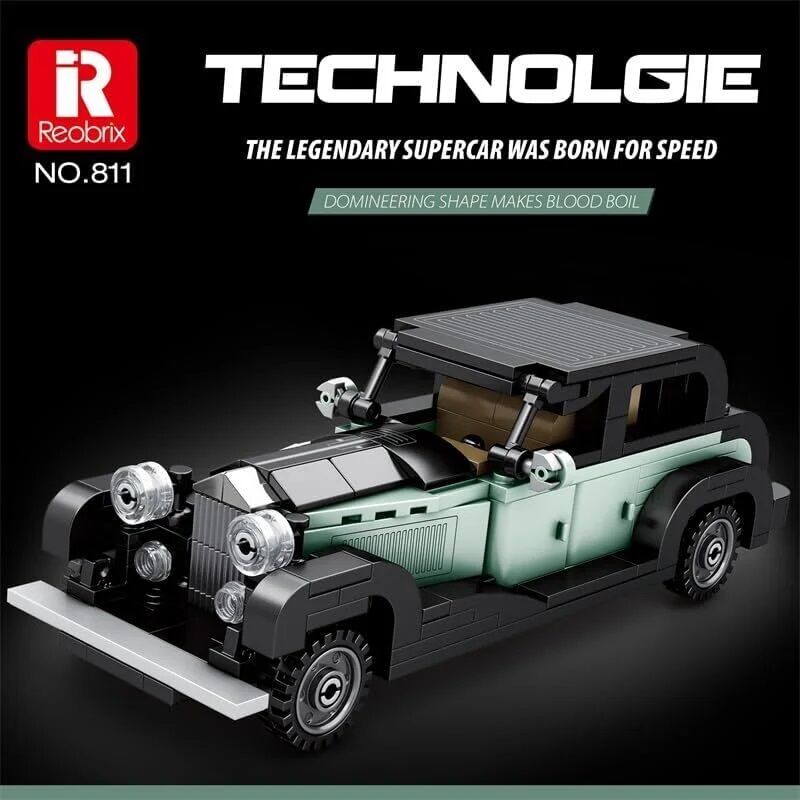 1/24 Bentley Super Car 8 Litre Puzzle Maket