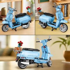 Retro Scooter Lambretta V200 Puzzle Maket